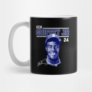 Ken Griffey Jr The Kid Basketball Legend Signature Vintage Retro 80s 90s Bootleg Rap Style Mug